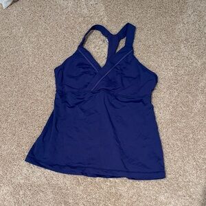 Deep Purple Lululemon Athletica Halter Top